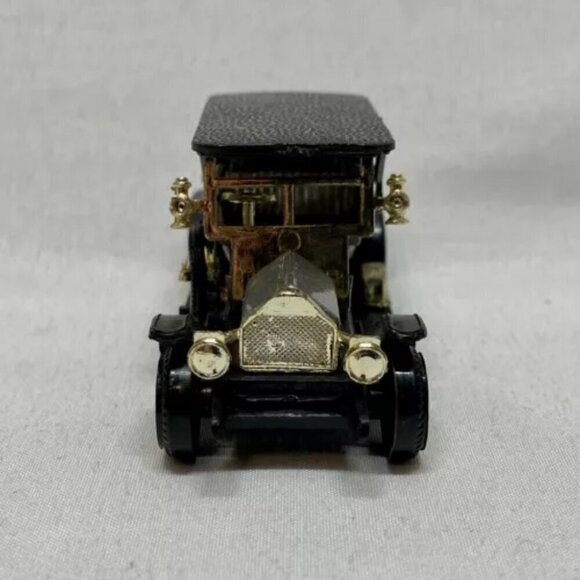 Vauxhall Die-cast Classic Car #S8032 Grey Model Gold Wheels Hong Kong Vintage - Picture 2 of 12